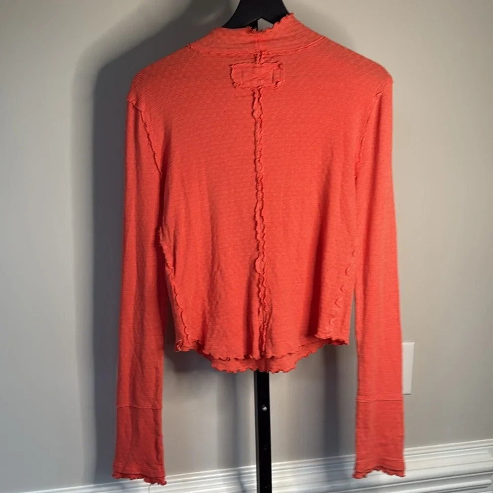 We The Free red knit long sleeve